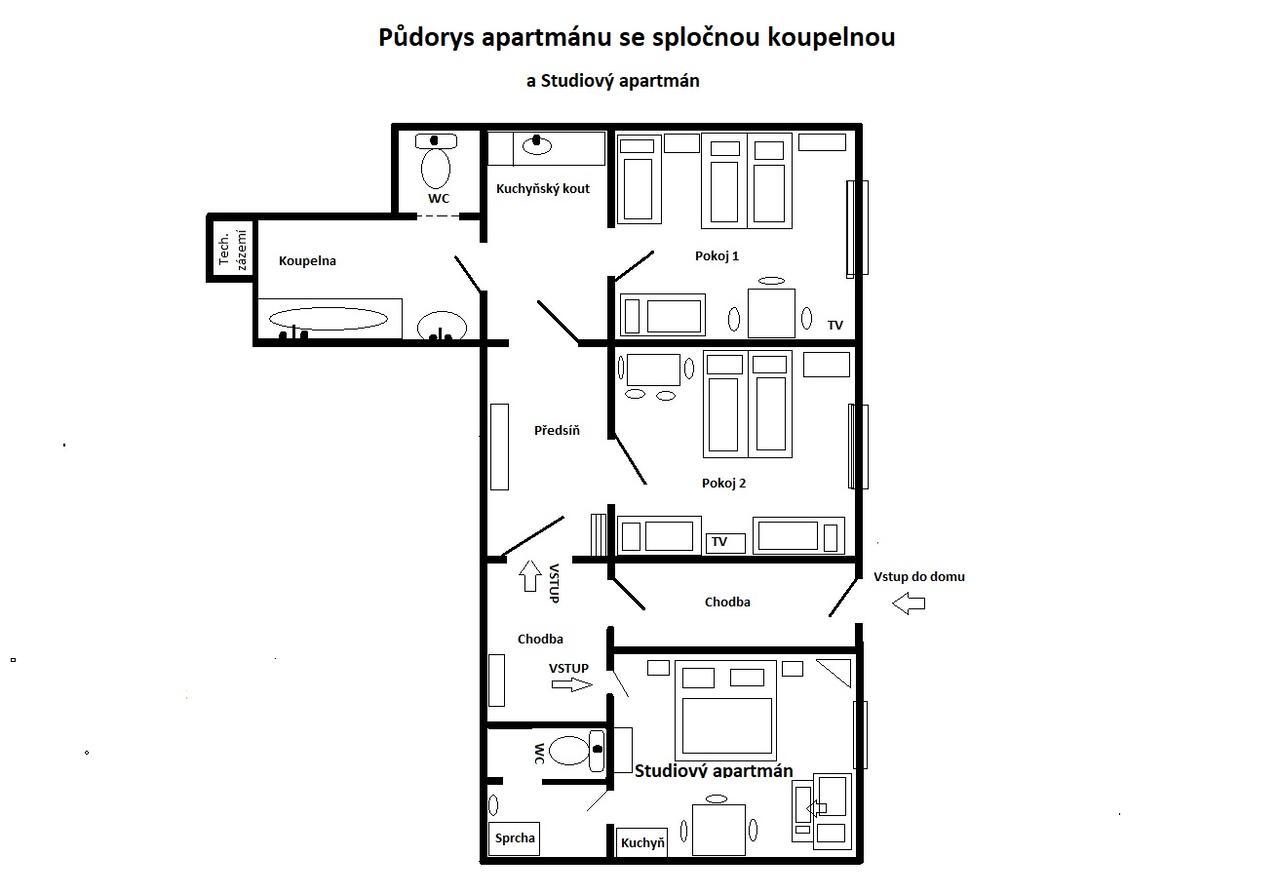 Apartmany Karlštejn Eksteriør bilde